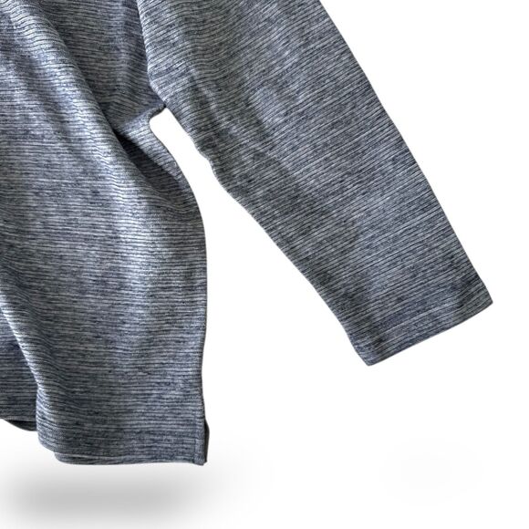 JOSEPH ABBOUD Men's LS V 100% Cotton Top Blue Heather EUC Size 2X - Picture 5 of 6